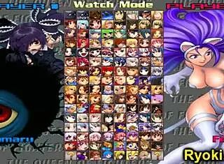 kuromaru takes on maria in a wild anime fight