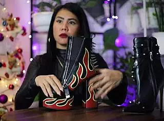 Leather Fetish Asmr By Dominafire!