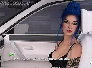 Girlfriend passionately kisses girlfriend in this hentai anime scene!