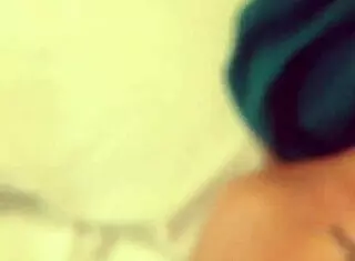 She makes him cum all over her face with toys and handjob.