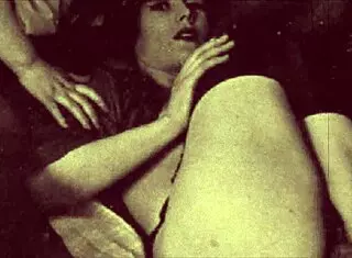 Vintage Bisexual Threesome Fucking Hard