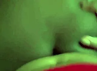 Rough Encounter with Slippery Cherry in Interracial Scene.