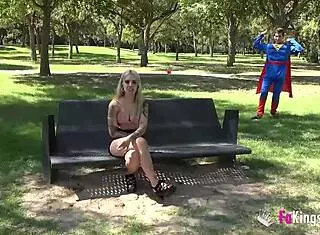 superdude bangs desperate yasmine, a hot blonde needing wild sex