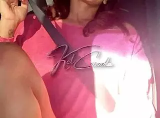 Car Trip to SP Teasing Truckers Playfully