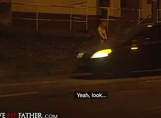 i watch my blonde milf get blindfolded and roughly fucked doggystyle with a big cock