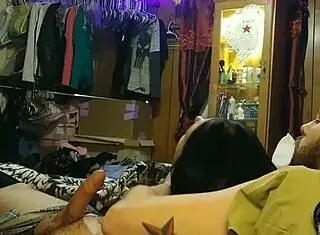 Lance and Starr's homemade blowjob compilation 😍