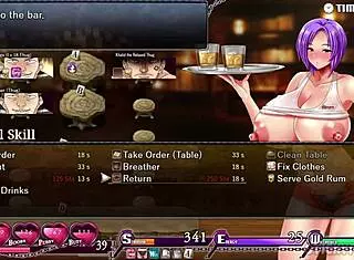 Karryns prison girlfriend and step girlfriend in hentai sex game part 5