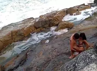 took my girl to the beach for a stunning view, guess which one