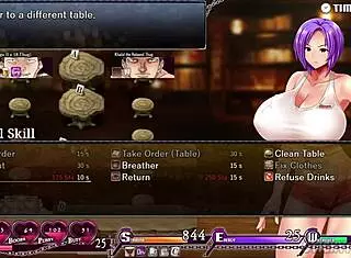 Karryns prison girlfriend and step girlfriend in hentai sex game part 5