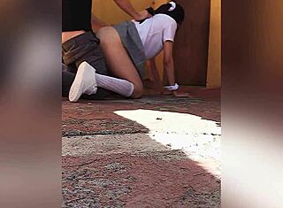 학교 휴가가 야하게 변해 멕시코 학생들이 야외 재미 위해 몰래 빠져나가