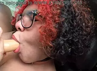 sofie lollipop does crazy things in the car