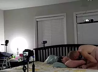 BBW Huge Tit Wife Fucked with Cum on Belly