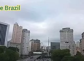 Myke Brazil gives Debora Fire monster cock in missionary and oral farewell.