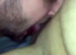 young one licking intimate area