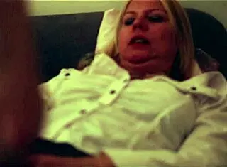 vicky the french secretary blonde milf giving blowjob and having sex