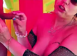 Vicky sucking cum in Croatia