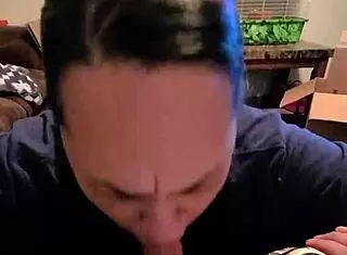 intense blowjob sucking session that's so hot