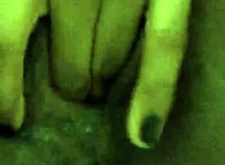 Ebony beauty heaven relaxes alone at home in solitude