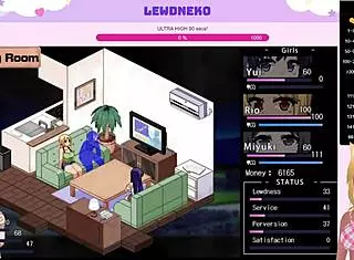 Vtuber Lewdneko Plays Summer Memories Part 6 With Big Tits