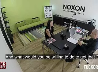 Barbora Fucks Hard To Prove She's Worth Hiring