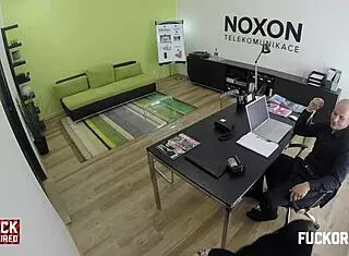 Barbora Fucks Hard To Prove She's Worth Hiring