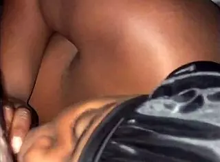 late night blowjob with monster cock cumshot