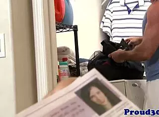 Muscular Gay Couple Fucks Anal in Washroom