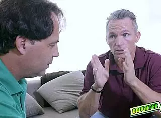 Petite Alyce Anderson's tight vagina fucked by mature cock