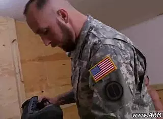 straight soldiers get curious during mail day