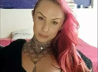 Sensual girl smokes and teases on webcam fetish