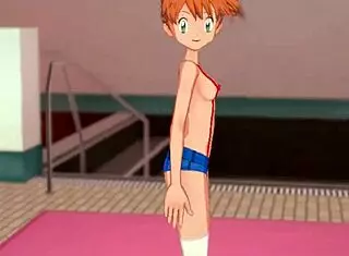 Skinny babe Misty fucked hard to screaming climaxes