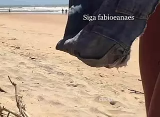 i watch my wife grope that big black cock on the beach