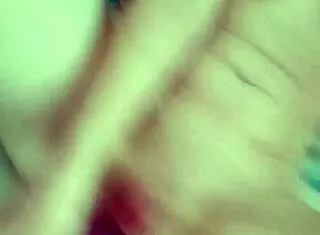 Alisha Dane gives a loving handjob