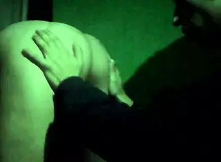 I suck my girlfriend's vagina and ass in the dark