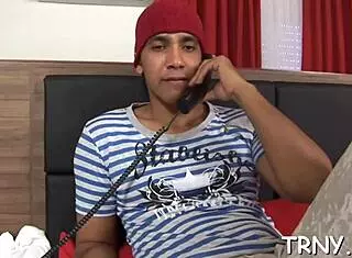 Just browsing tumblr and found this shemale ramrod giving a hardcore blowjob scene