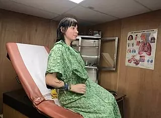 Scarlett Johnson in medical tit consultation part 2!