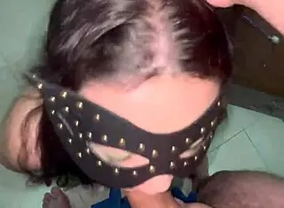 I GIVE HIM A WET BLOWJOB AND HE FILLS MY TITS WITH CUM!