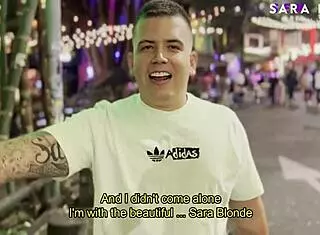 Ubersex in Medellin features lesbians in car and apartment scenes with Sara Blonde and Mariana Martix