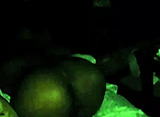 Real Amateur Ebony Anal Cumshot Explosion!