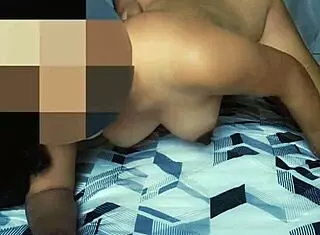 i love how he fucks me doggy on the husbands bed