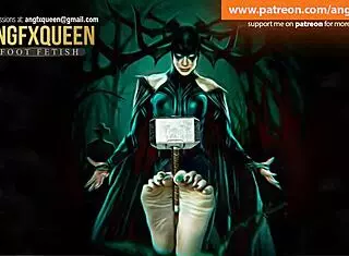 i dominate hela with footjob and tickling