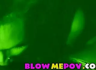 Hot Inked Redhead Punkette Sucks Cock Like a Slut