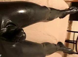 huge latex cock in a monster size