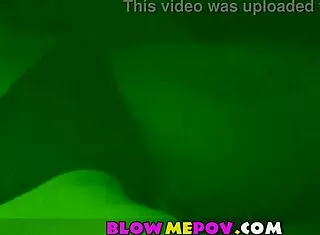 Hot Inked Redhead Punkette Sucks Cock Like a Slut