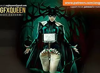 i dominate hela with footjob and tickling