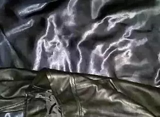 Emotional Cumshot On Step Sister's Leather Jacket.