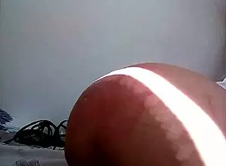 Watch me spank my tits and masturbate on webcam?