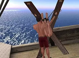 jess at surrender cove in bdsm cartoon sex