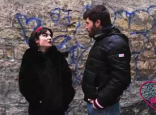 crystal brunette in lingerie at bordelaise brothel being naughty