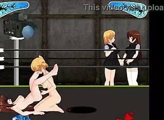 I love nina and karin fighting in the ring
